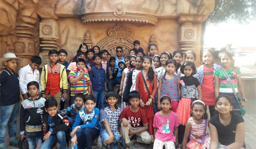 STD IV visit to Kolapur,Jotiba,Shahu Palace,Kenehri Math
