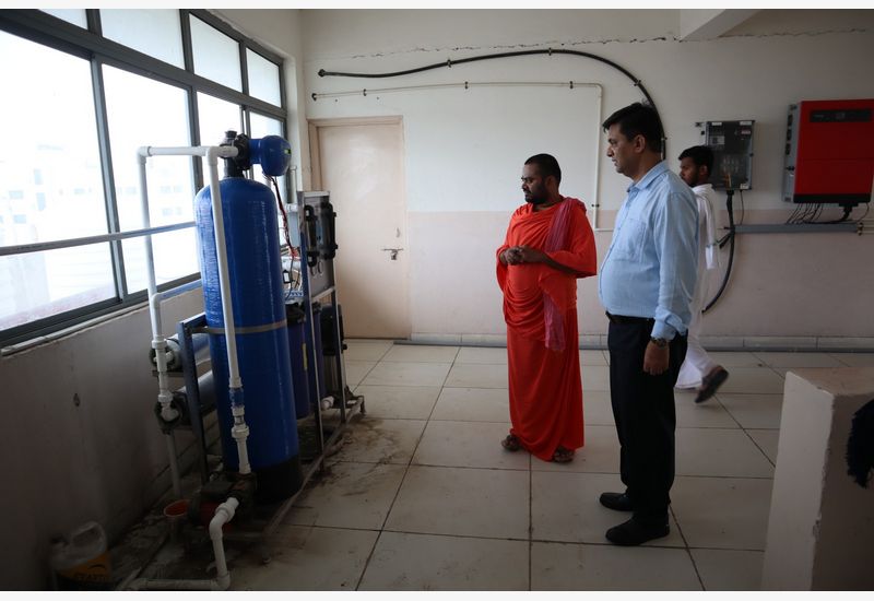 Abhinav Siddharudh Swamiji Visited to our school