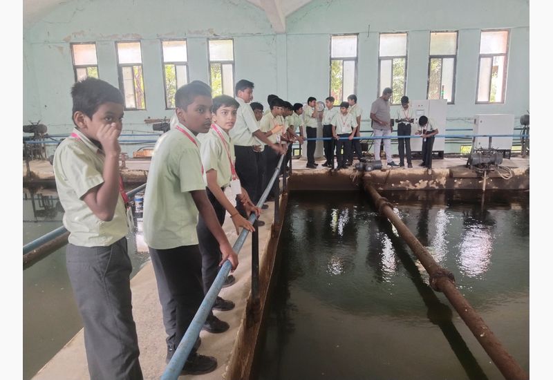 Field trip to the water purification plant!