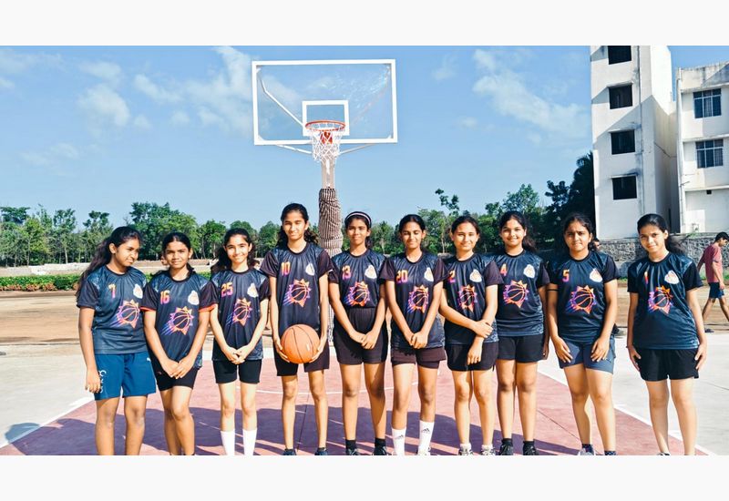 Our had participated in under 17 CBSE IX Cluster Basketball Tournament and secure 3rd place.